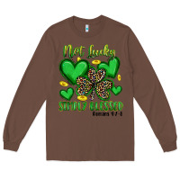 Chestnut not lucky simply blessed Long Sleeve Tee - Artiststas