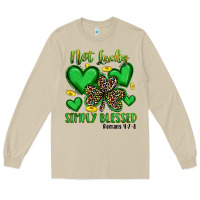 Mushroom not lucky simply blessed Long Sleeve Tee - Artiststas