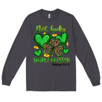Smoke not lucky simply blessed Long Sleeve Tee - Artiststas