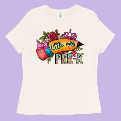 Little Miss Prek Ladies Tee Designed By Cowhidedigitalart