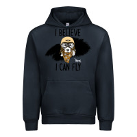 Navy I Beleive I Can Fly, Dog, Urban Hoodie - Bettercallsaul