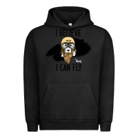 Pigment Black I Beleive I Can Fly, Dog, Urban Hoodie - Bettercallsaul