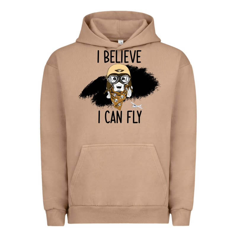 I Beleive I Can Fly, Dog, Urban Hoodie by Bettercallsaul | Teevron