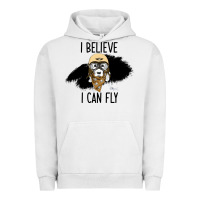 Pigment Lunar Rock I Beleive I Can Fly, Dog, Urban Hoodie - Bettercallsaul