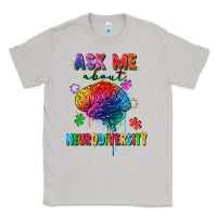 Moon Dust Ask me about neurodiversity Classic Tee - FaDigitalArtStudio