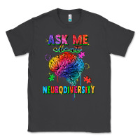 Smoke Ask me about neurodiversity Classic Tee - FaDigitalArtStudio