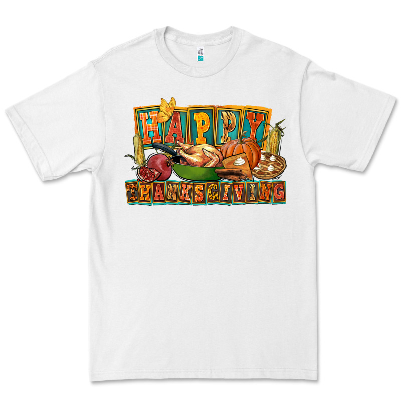 Happy Thanksgiving Premium Tee by FaDigitalArtStudio | Teevron