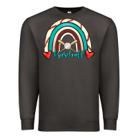 Smoke Baseball Rainbow Premium Sweatshirt - RanaPortraitStore