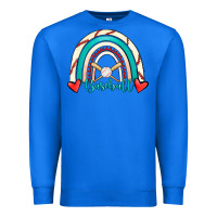 True Royal Baseball Rainbow Premium Sweatshirt - RanaPortraitStore