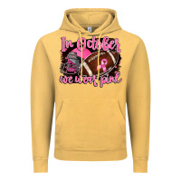 Vintage Mustard in october we wear pink with football Vintage Hoodie - BarkalooDesign