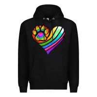 Black Pride Heart Premium Hoodie - Jasminsmagicworld