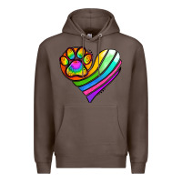 Coffee Pride Heart Premium Hoodie - Jasminsmagicworld