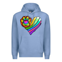 Colony Blue Pride Heart Premium Hoodie - Jasminsmagicworld