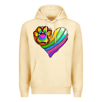 Pina Colada Pride Heart Premium Hoodie - Jasminsmagicworld