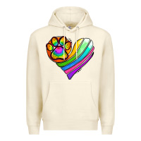 Sandshell Pride Heart Premium Hoodie - Jasminsmagicworld