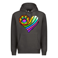 Smoke Pride Heart Premium Hoodie - Jasminsmagicworld