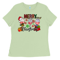 Matcha Merry Christmas Ladies Tee - CowhideDigitalArt