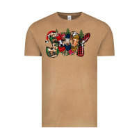 Vintage Camel joy Christmas cows Vintage Tee - CowhideDigitalArt