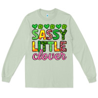 Matcha sassy little clover st patrick s day Long Sleeve Tee - Artiststas