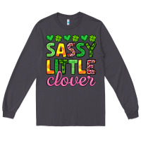 Smoke sassy little clover st patrick s day Long Sleeve Tee - Artiststas