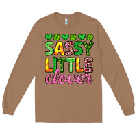 Toasted Coconut sassy little clover st patrick s day Long Sleeve Tee - Artiststas