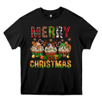 Black merry christmas with cupcake bbs Heavy Core Tee - BundleAndBundleShop