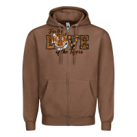 Chestnut love of the tigers Zipper Hoodie - RanaPortraitStore
