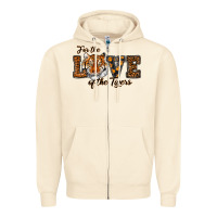 Sandshell love of the tigers Zipper Hoodie - RanaPortraitStore