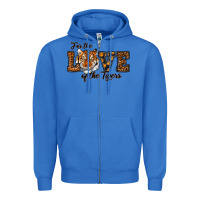 True Royal love of the tigers Zipper Hoodie - RanaPortraitStore