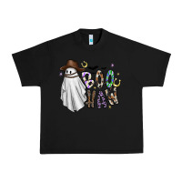 Black Boo Haw Urban Heavy Tee - CowhideDigitalArt