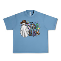 Pebble Blue Boo Haw Urban Heavy Tee - CowhideDigitalArt