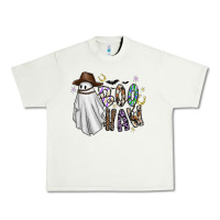 Pistachio Boo Haw Urban Heavy Tee - CowhideDigitalArt