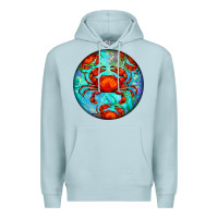 Blue Mist crab Premium Hoodie - BarkalooDesign