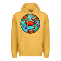 Mustard crab Premium Hoodie - BarkalooDesign