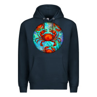 Navy crab Premium Hoodie - BarkalooDesign