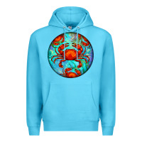 Ocean Blue crab Premium Hoodie - BarkalooDesign