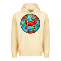 Pina Colada crab Premium Hoodie - BarkalooDesign