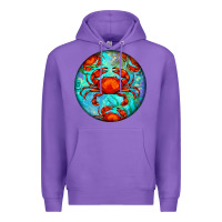 Purple crab Premium Hoodie - BarkalooDesign
