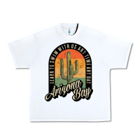 White Arizona Bay Swim Team Urban Heavy Tee - DesigneFamous