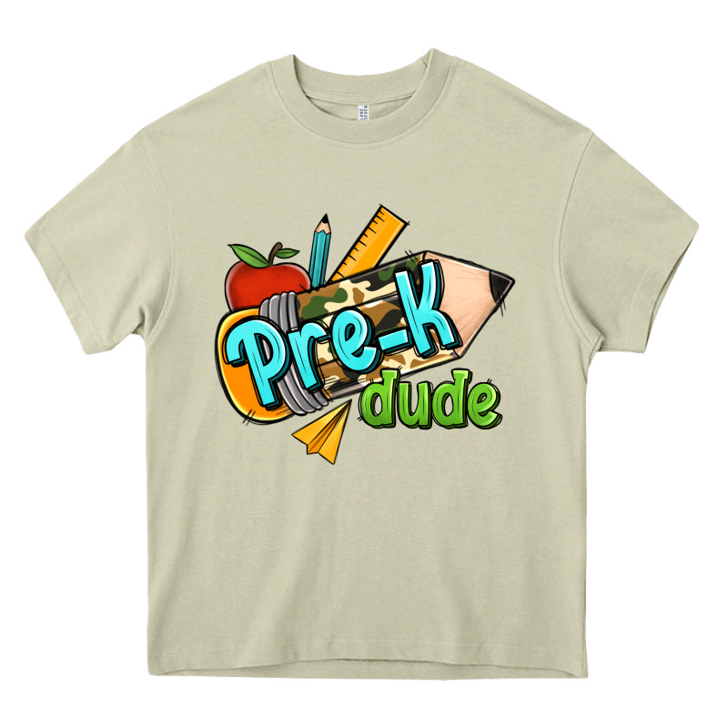 Pre K Dude Heavy Core Tee by RanaPortraitStore | Teevron