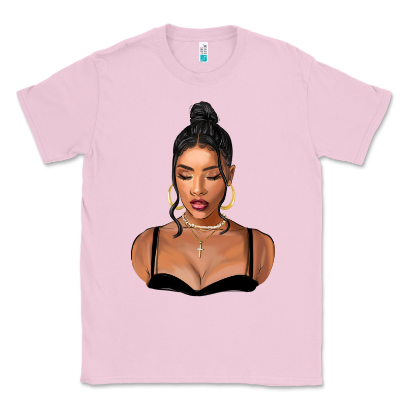 Black Woman Classic Tee by FaDigitalArtStudio | Teevron