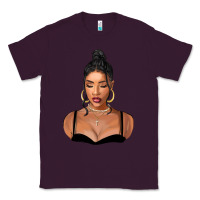 Plum black woman Classic Tee - FaDigitalArtStudio