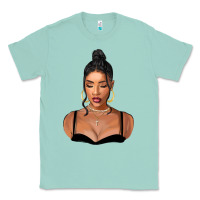 Seafoam black woman Classic Tee - FaDigitalArtStudio