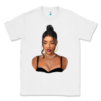 White black woman Classic Tee - FaDigitalArtStudio