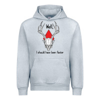 Heather Grey I should have been faster Urban Hoodie - Bettercallsaul