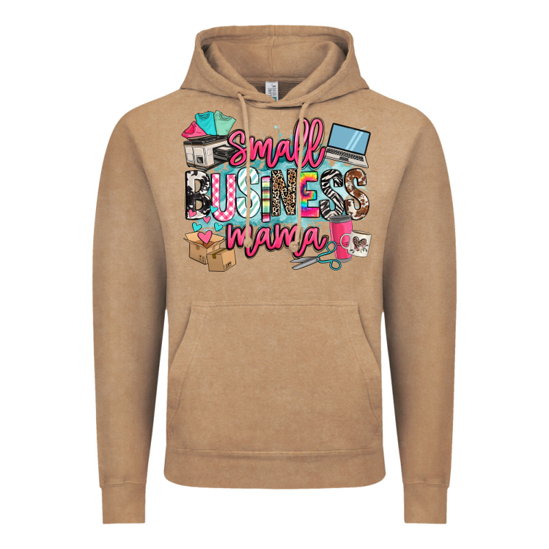 Small Business Mama Vintage Hoodie by BarkalooDesign | Teevron