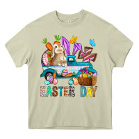 Mossy Easter Day With Truck Heavy Core Tee - BundleAndBundleShop