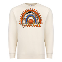 Sandshell Basketball Rainbow Premium Sweatshirt - RanaPortraitStore