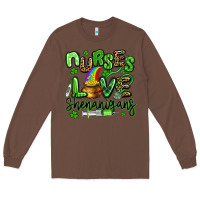Chestnut nurses love shenanigans st patricks day Long Sleeve Tee - Artiststas