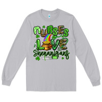 Moon Dust nurses love shenanigans st patricks day Long Sleeve Tee - Artiststas